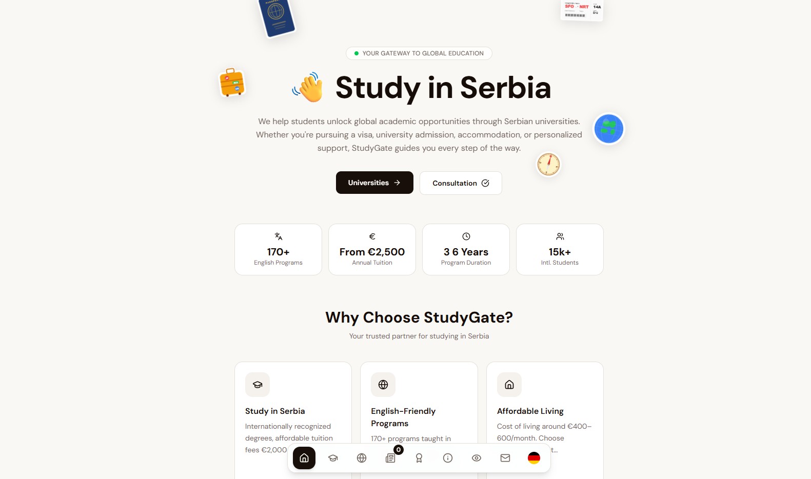 Study Gate Website